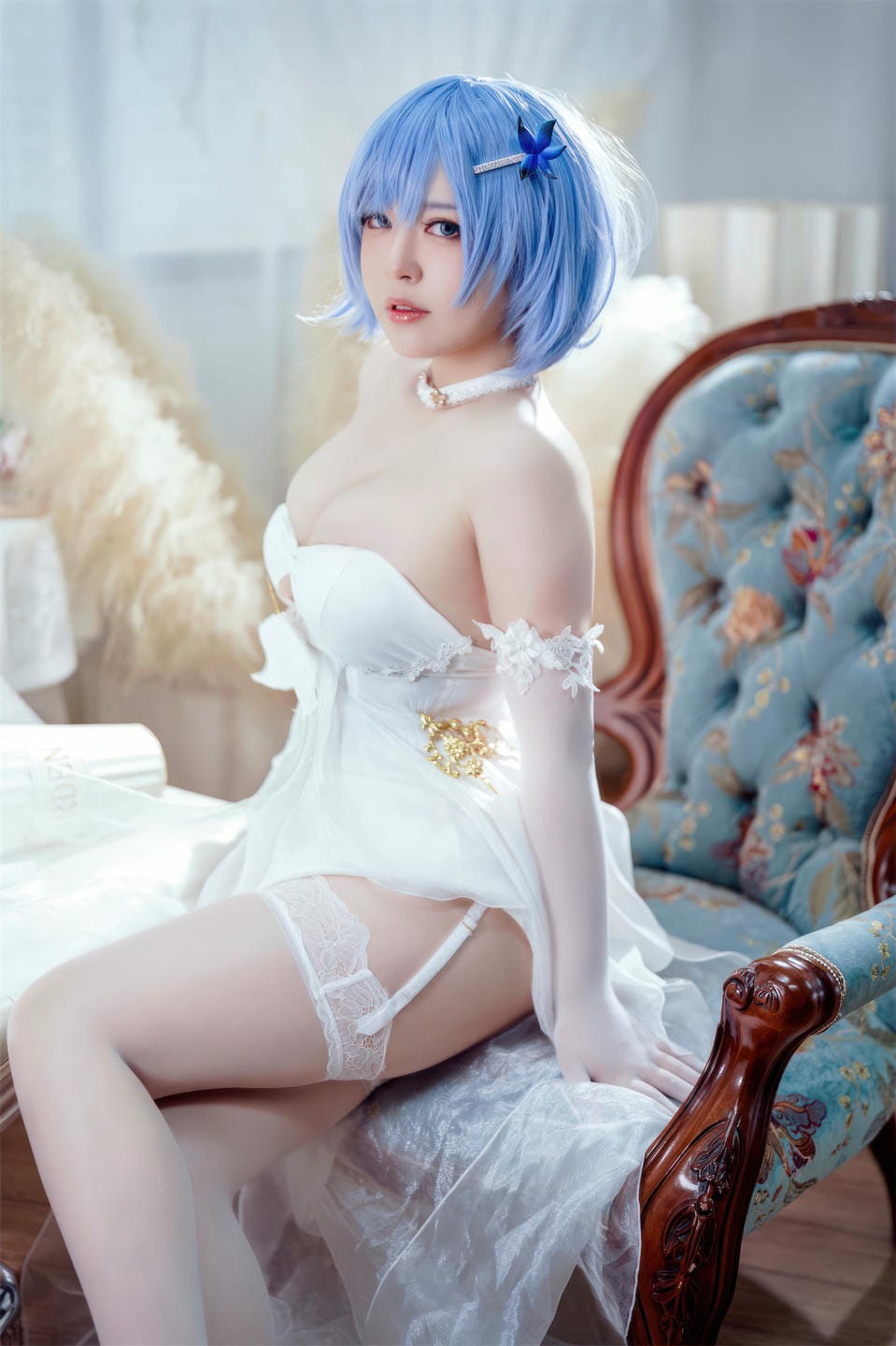 半半子 - 碧蓝航线 恰巴耶夫 白骑兵的旋律 礼服 [64P2V-306M] 1 (16).jpg